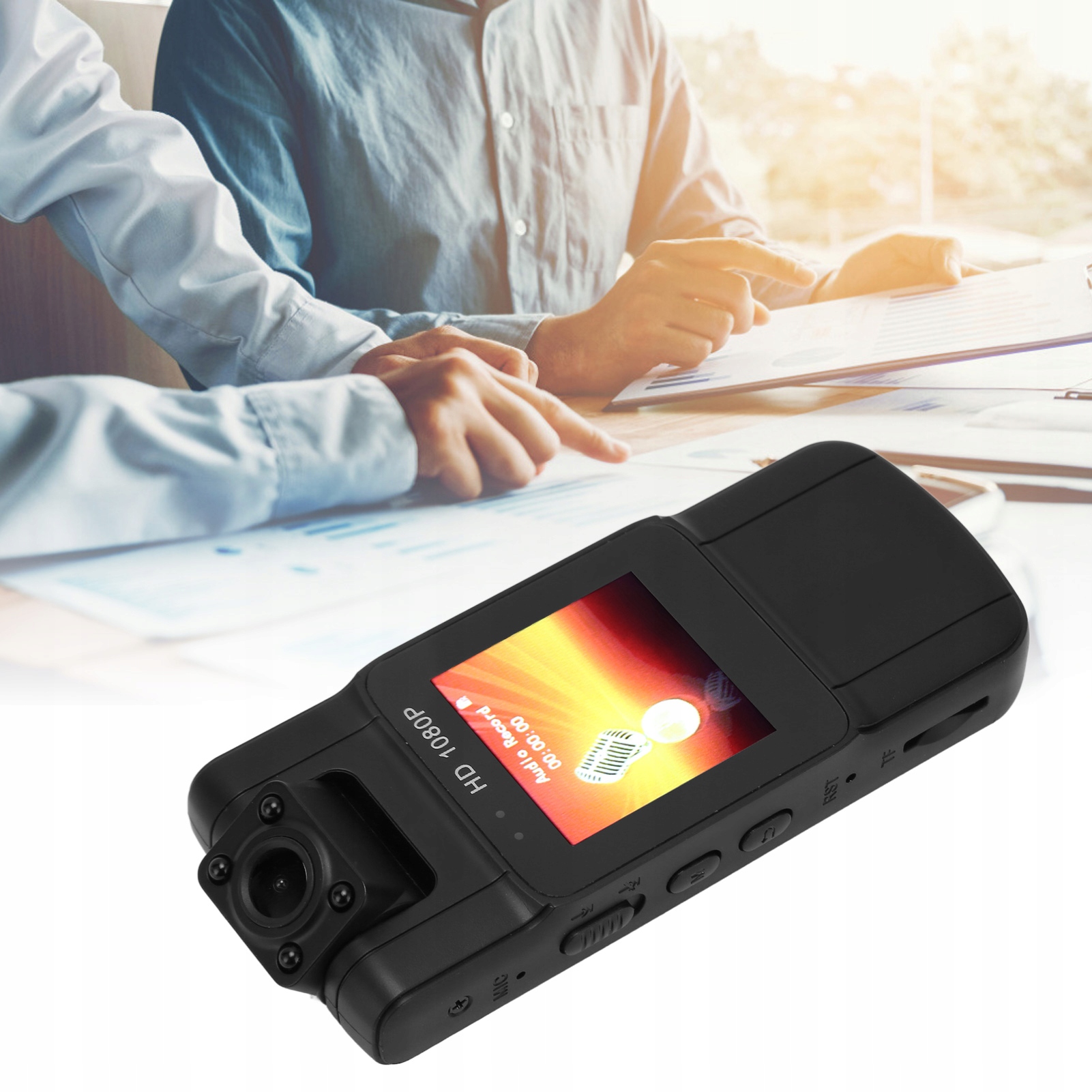 KAMERA POLICYJNA OSOBISTY MONITORING 1080P HD Kod producenta JJF-518WI