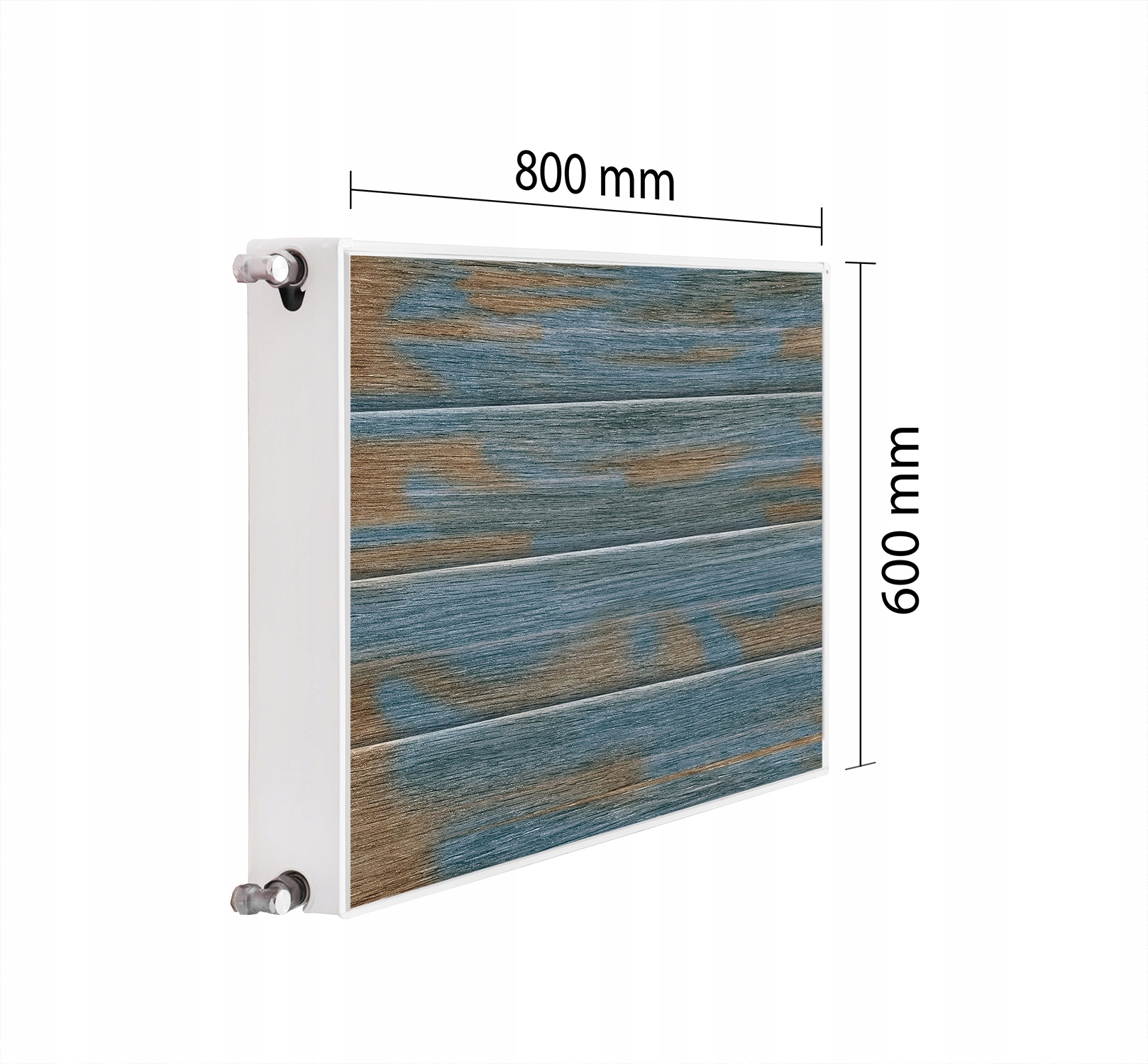 Magnetická Krytka Na Radiátor 80x60 Dřevo Podložka Magnet