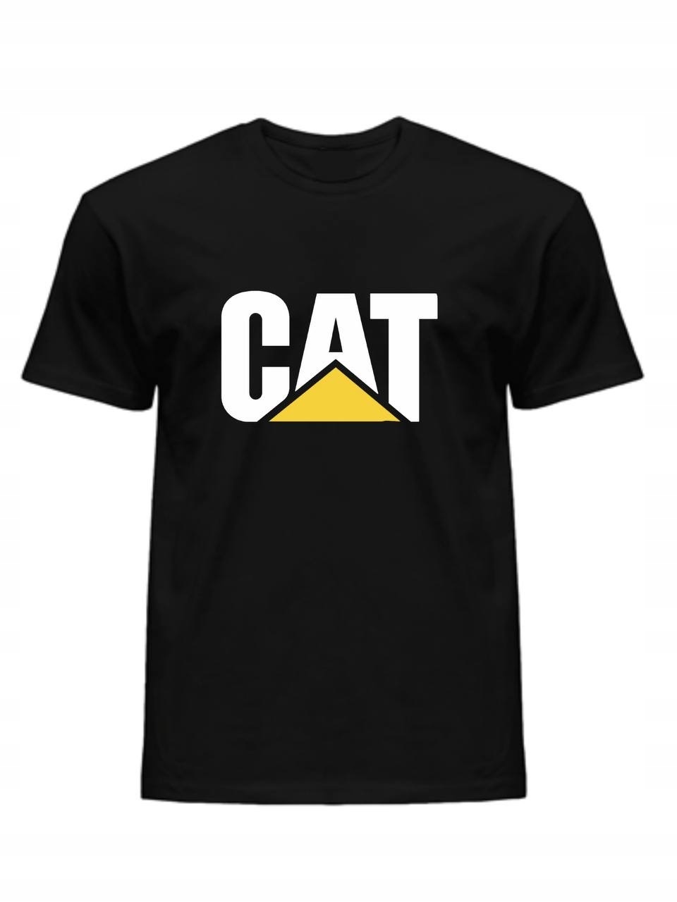 

Koszulka T-shirt Męski Cat Czarny Bawełniany M