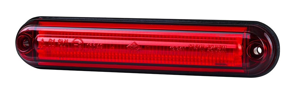 Lampa obrysowa Przyczepki Przyczepy Naczepy Obrysówka Led 12/24V Slim 2X Strona zabudowy przednie lewe przednie prawe