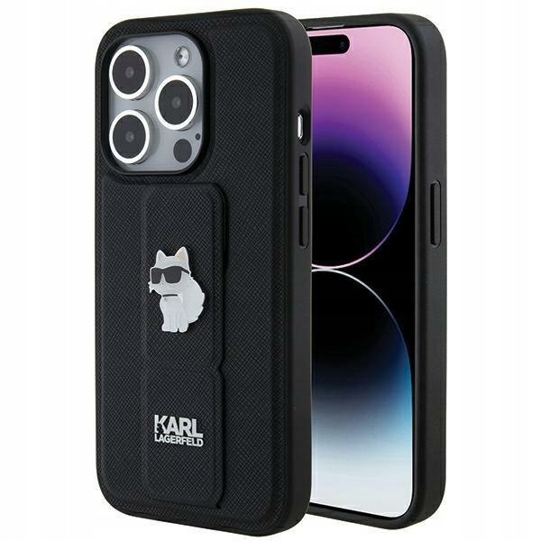 Karl Lagerfeld KLHCP14XGSACHPK iPhone 14 Pro Max 6.7" czarny/black har
