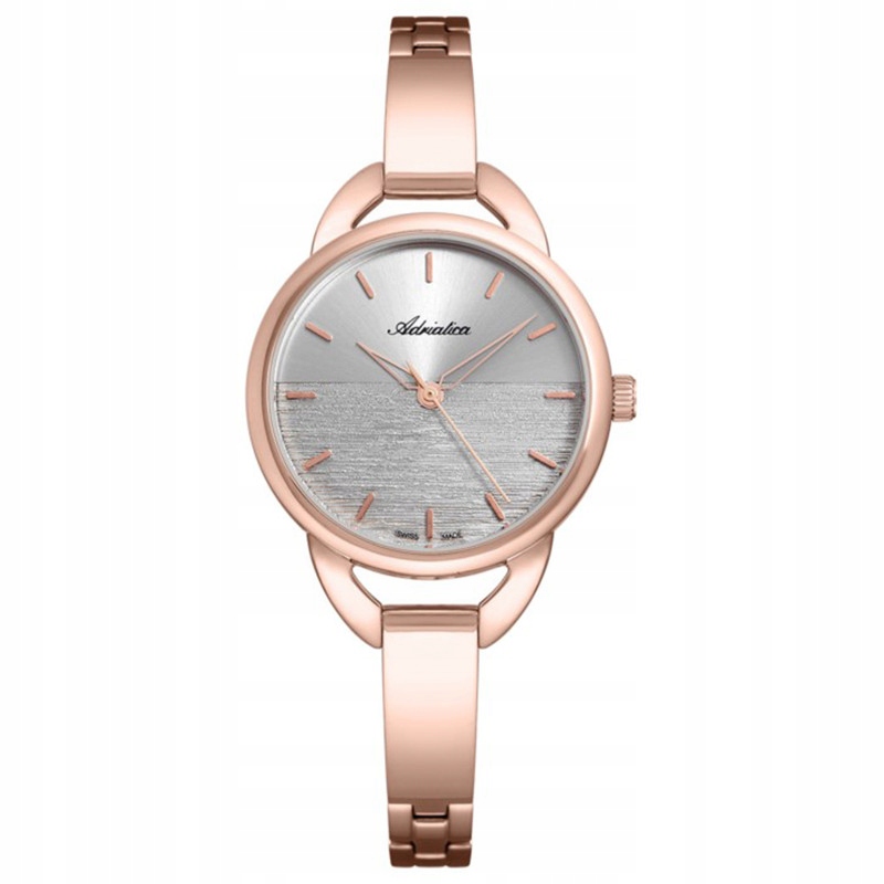 Dámské hodinky Adriatica A3765.9117Q růžové zlato