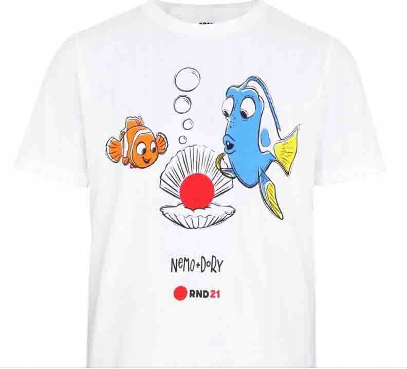 Tričko Disney Tričko Biela Nemo & Dory L