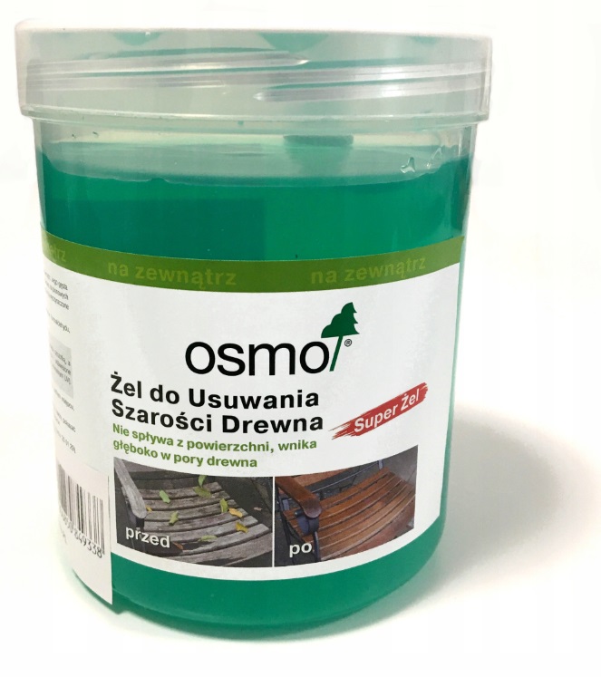 Osmo 6609 Żel Do Usuwania Szarości Drewna 2.5L