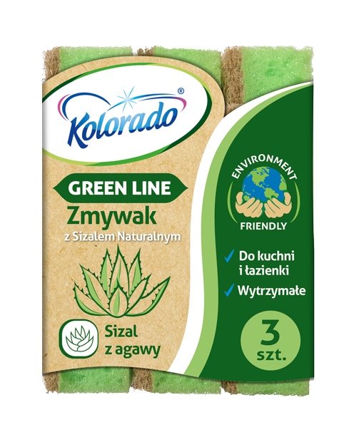 

Kolorado Zmywak z Sizalem Naturalnym 3 szt