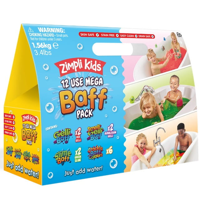 

Zimpli Kids Zestaw proszków do kąpieli Baff Pack 4