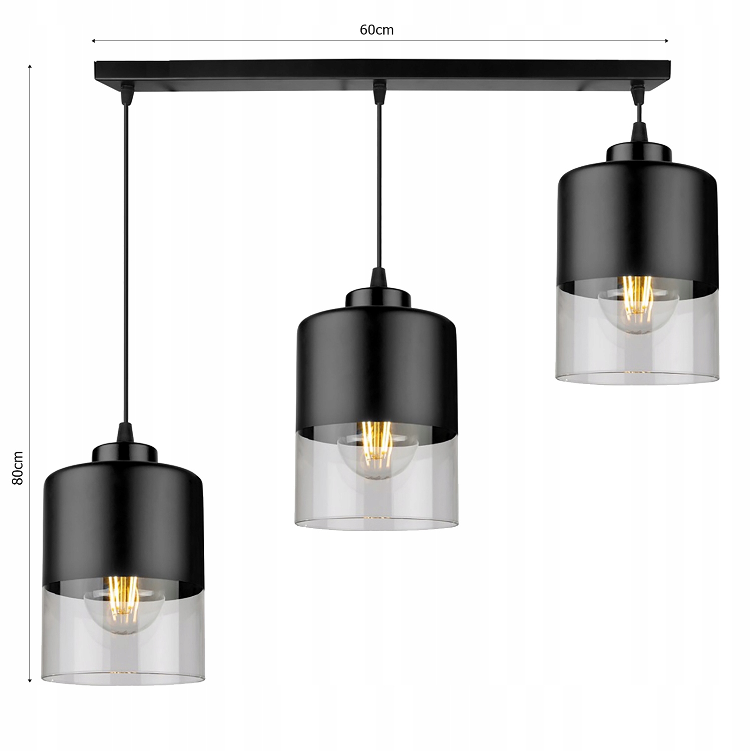 LAMPA WISZĄCA SUFITOWA ŻYRANDOL PLAFON LED Marka Led-lux