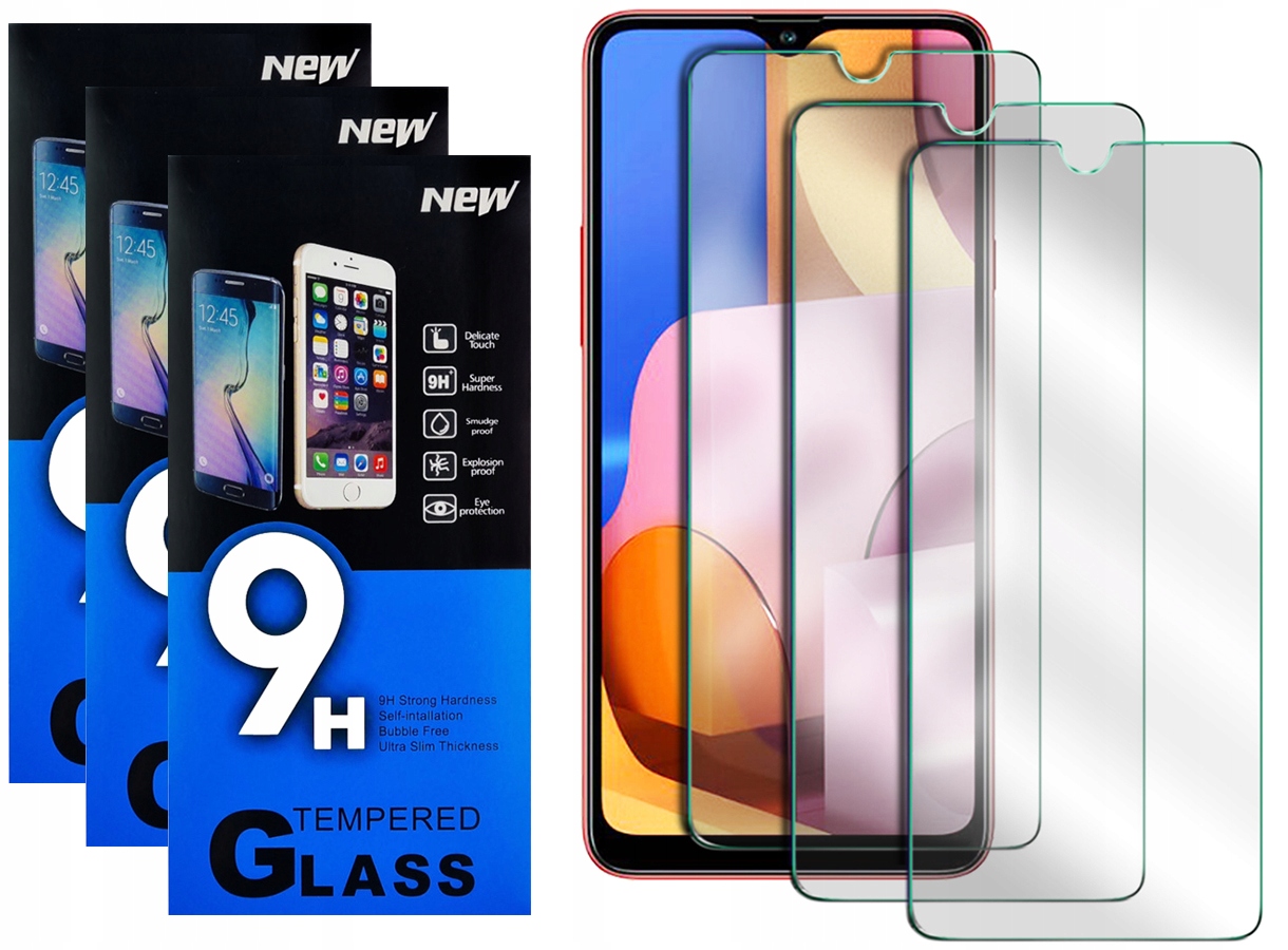 

Szkło Hartowane Szybka Do Samsung A20S 3szt