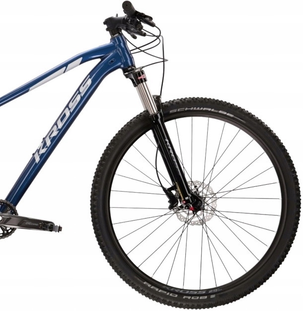 Kross Level 5.0 niebieski / srebrny 2024 Kolor niebieski