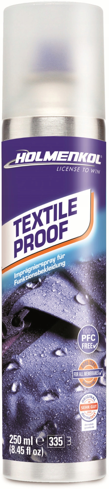 Impregnat do ubrań z membraną Textile Proof 250ml Holmenkol