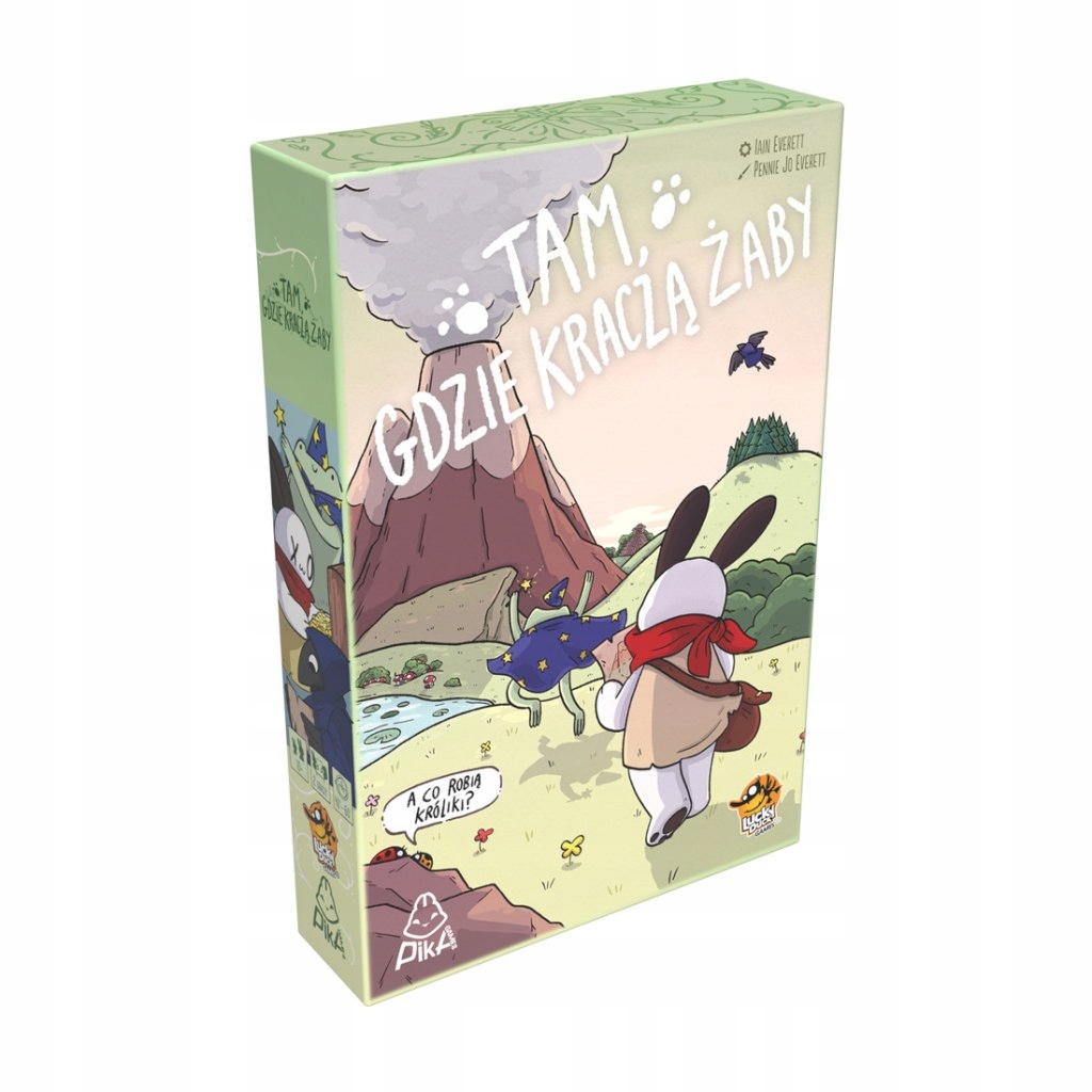 Gra Tam Gdzie Kraczą Żaby podstawa Lucky Duck Games