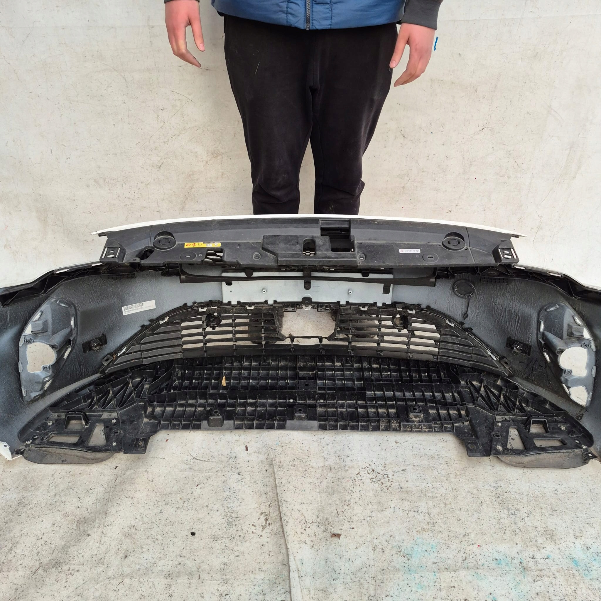 OPEL CORSA F 19- bumper front front grill cover PDC 9830280980