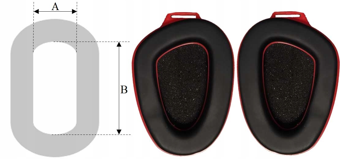 NAUSZNIKI PRZECIWHAŁASOWE OCHRONNE + OKULARY UV Model YT-74635