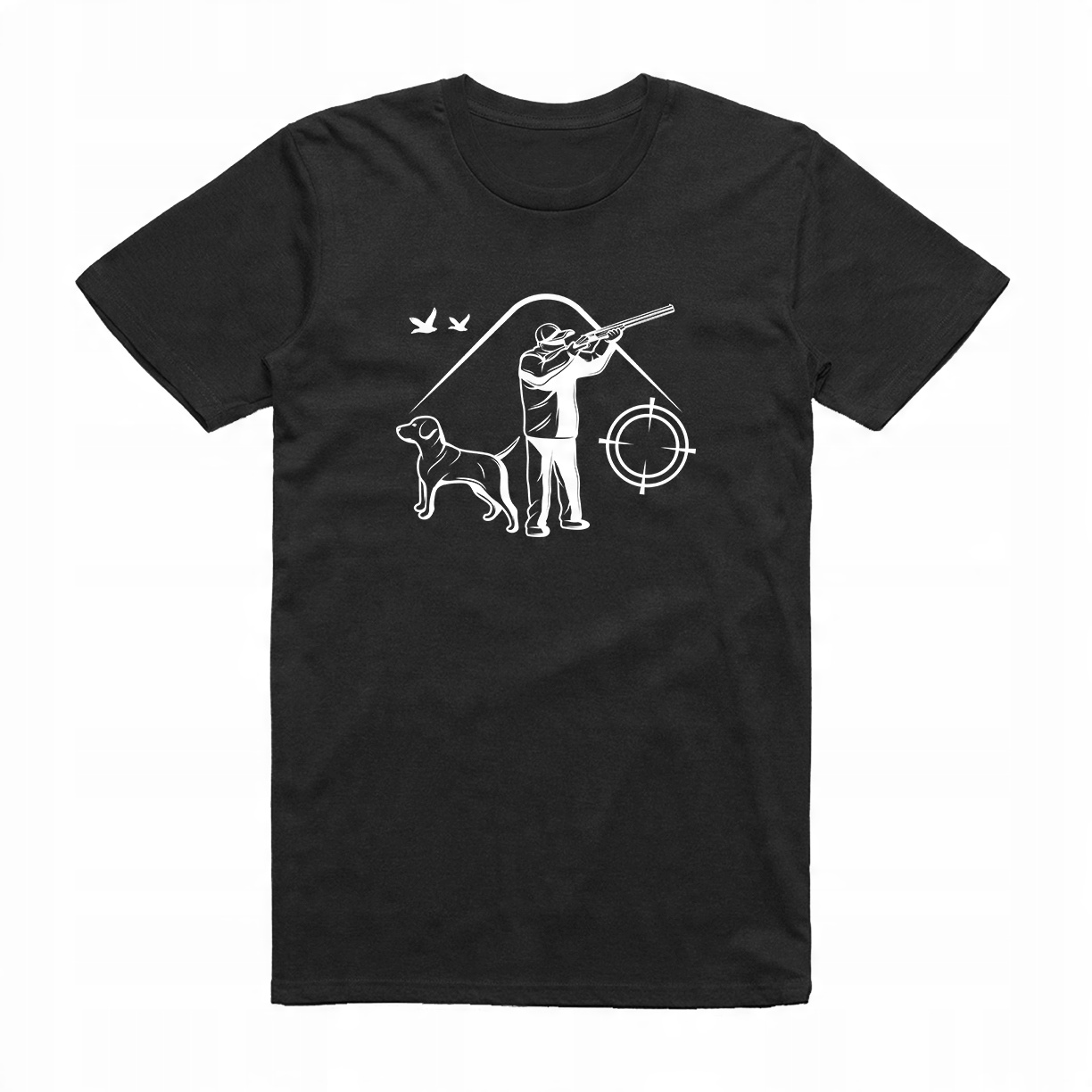 

XL - Koszulka T-shirt Myśliwy Z Psem Myśliwska Dog