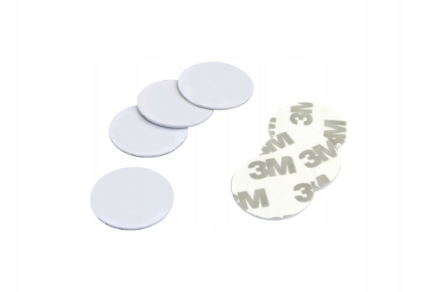 NAKLEJKA KLUCZ UNIQUE RFID 125 kHz 20mm 20 szt
