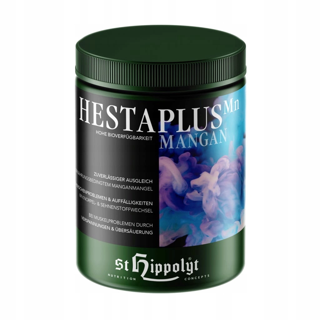 Suplement dla koni St.hippolyt Hesta+Mangan 1kg granulat