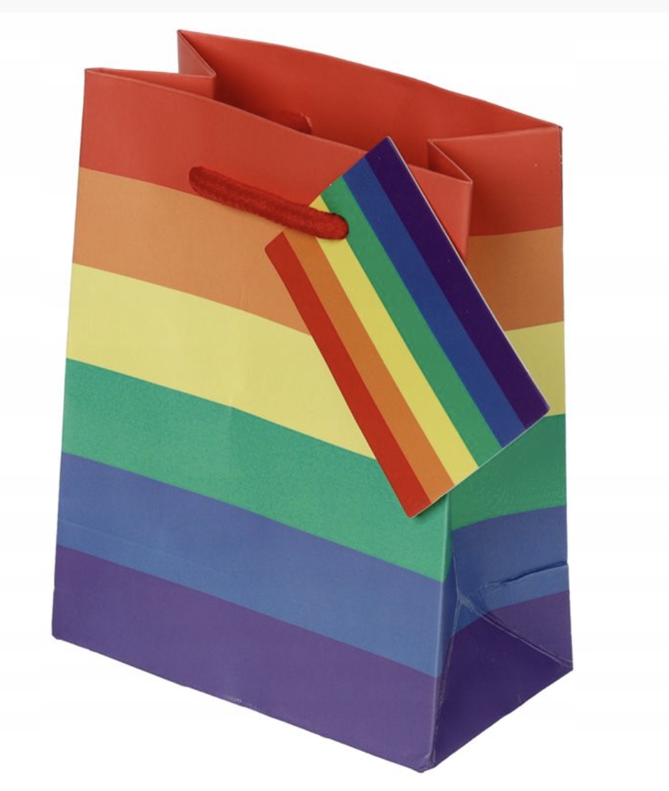 

Torba papierowa Pride Lgbt średnia