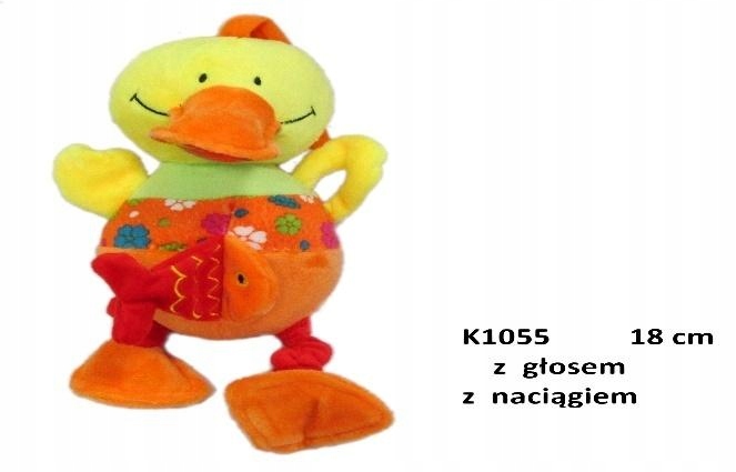 kaczka długi dziób z dźwiękiem 18cm | K1055 — 2