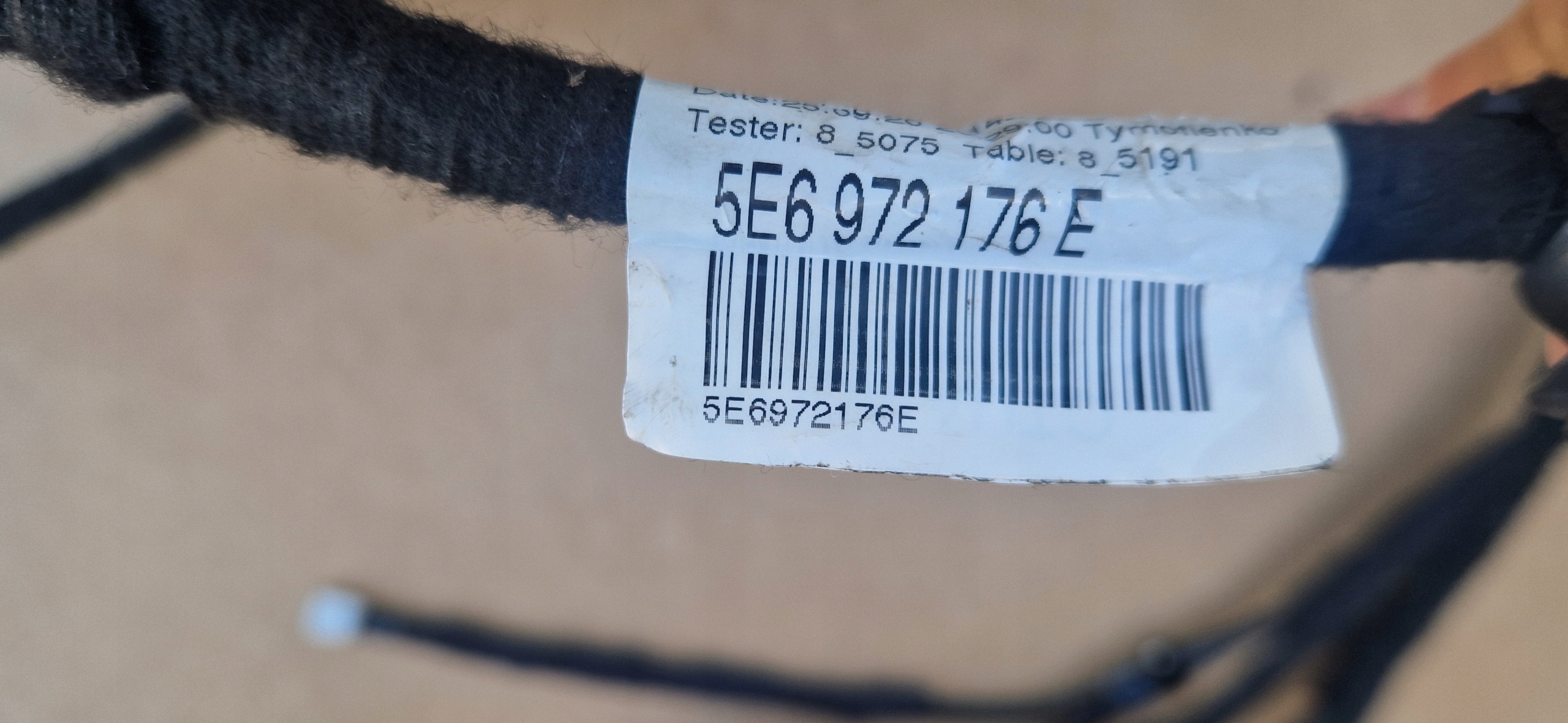 KAMERA reversing bundle SKODA OCTAVIA IV sedan 5E3827566A 5E6972176E