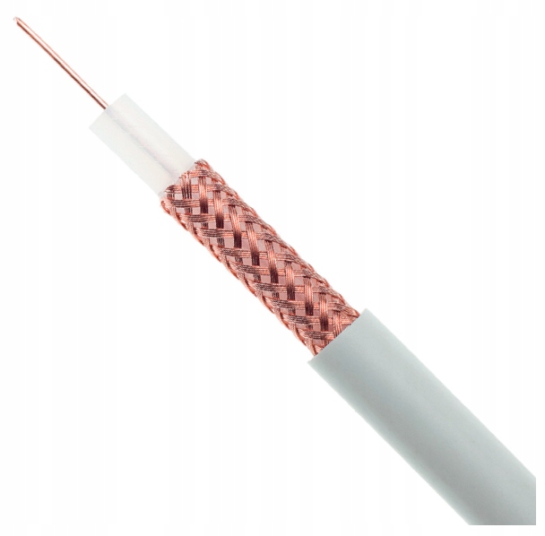 

Kabel koncentryczny do monitoringu Cctv RG59 75ohm