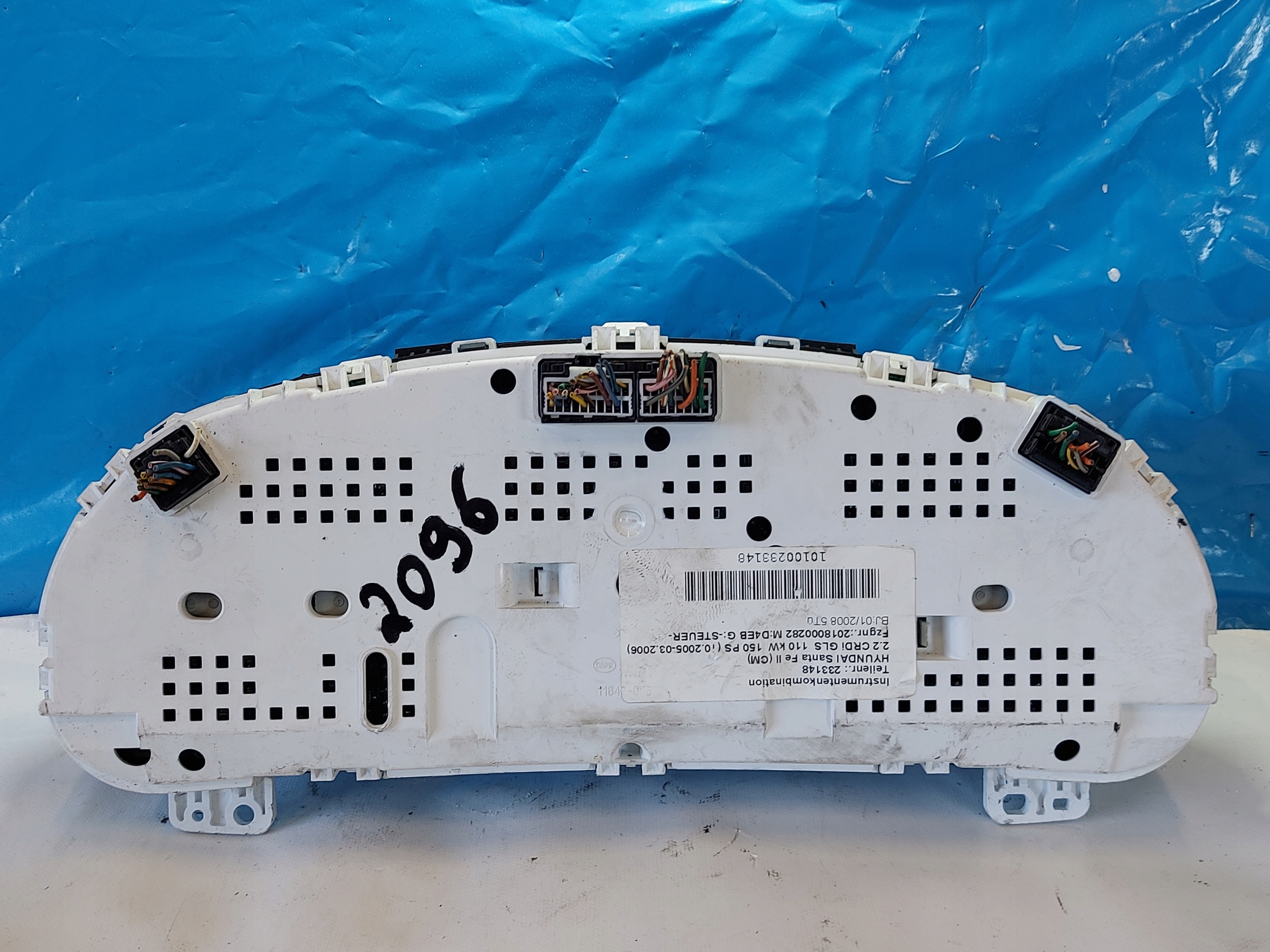 dials clock HYUNDAI SANTA FE 2.2 CRDI 940032B650