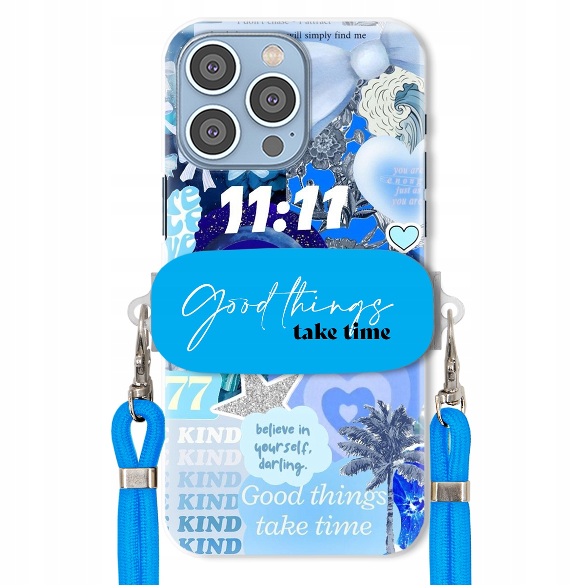 Pouzdro pro iPhone 15 Pro Max Držák Crossbody vodítko Good Things Dovolená