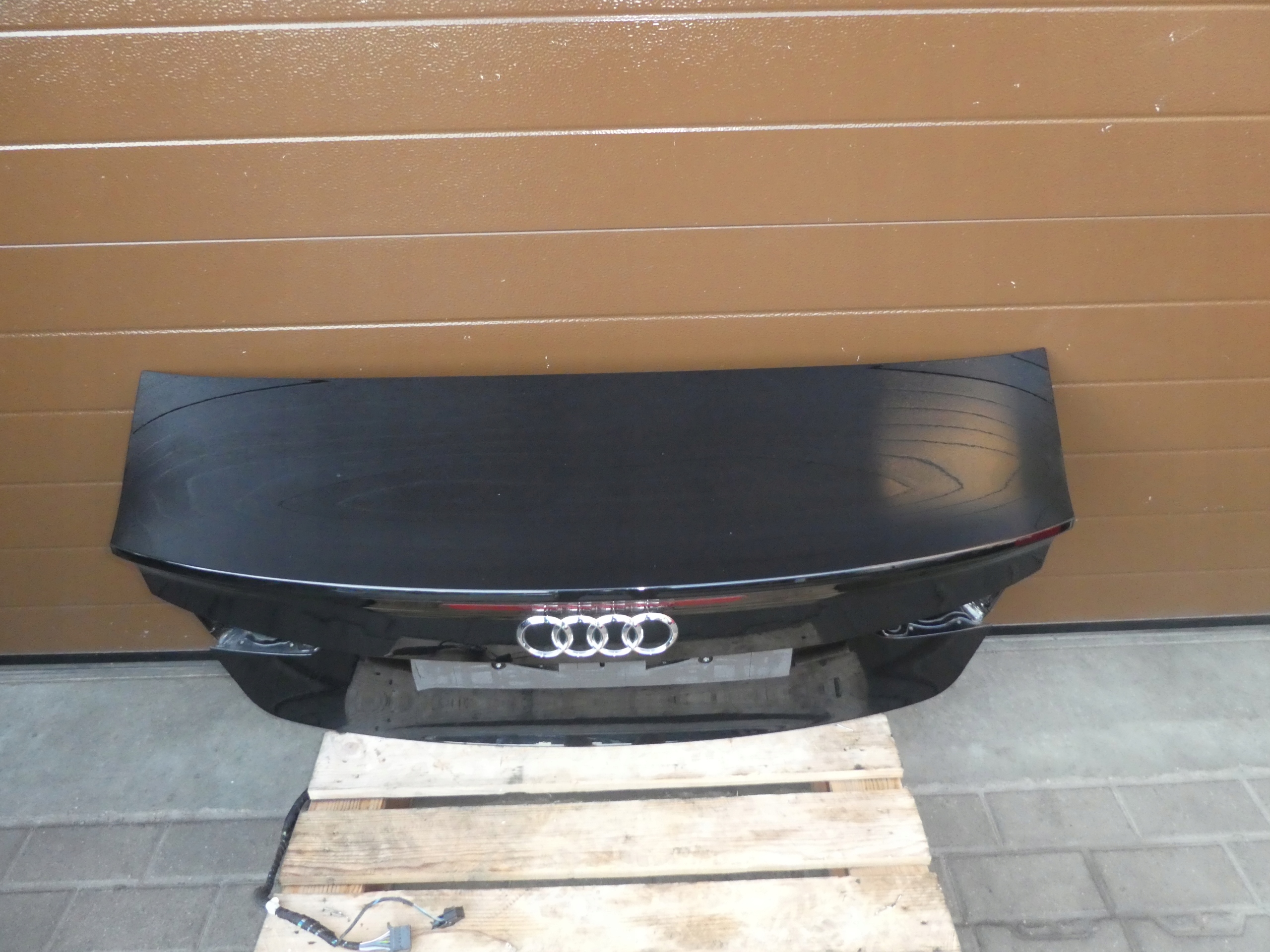 AUDI A3 8V CABRIO trunk door boot rear part black