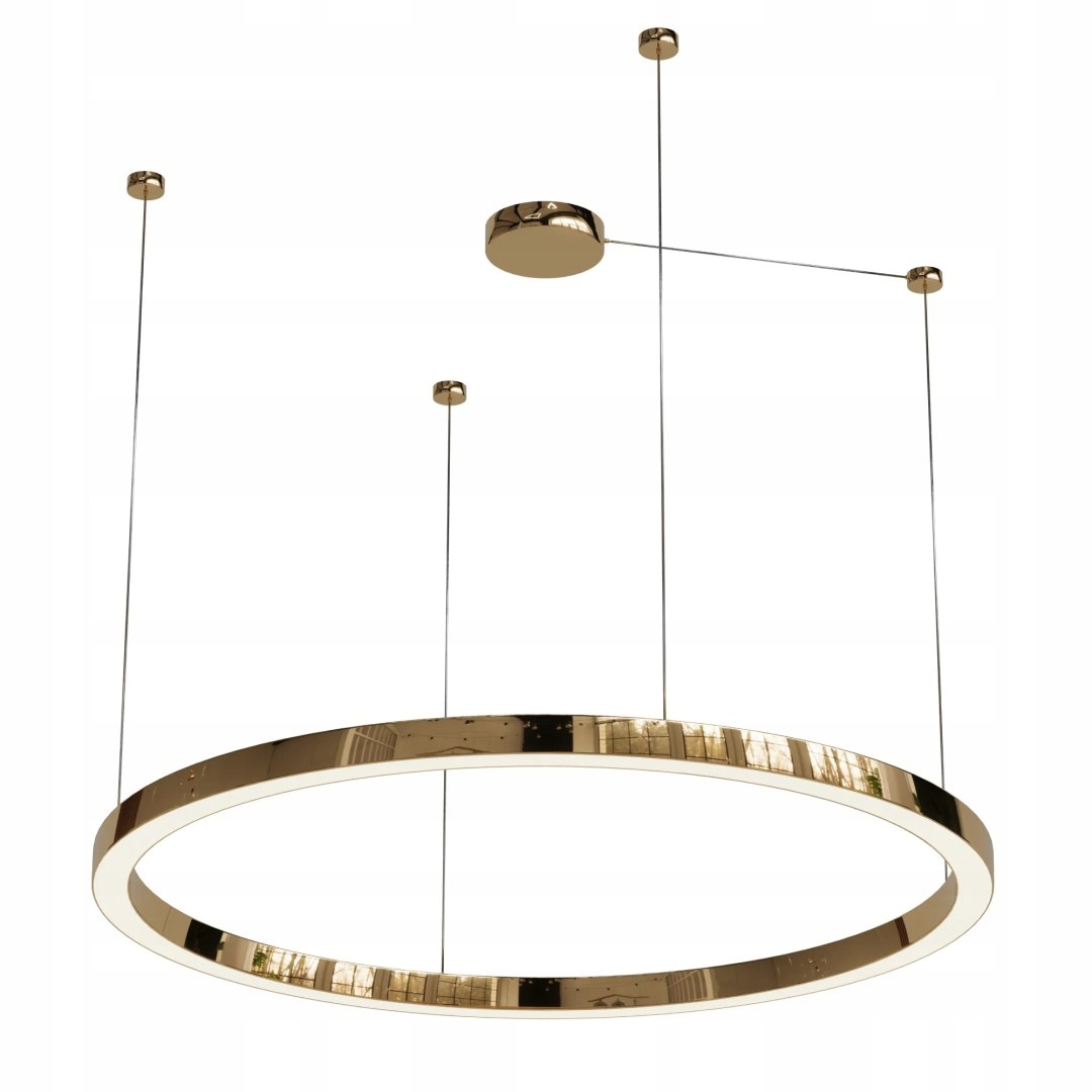 Żyrandol Aurum L 1xLED złoty PL0116-130 Yaskr