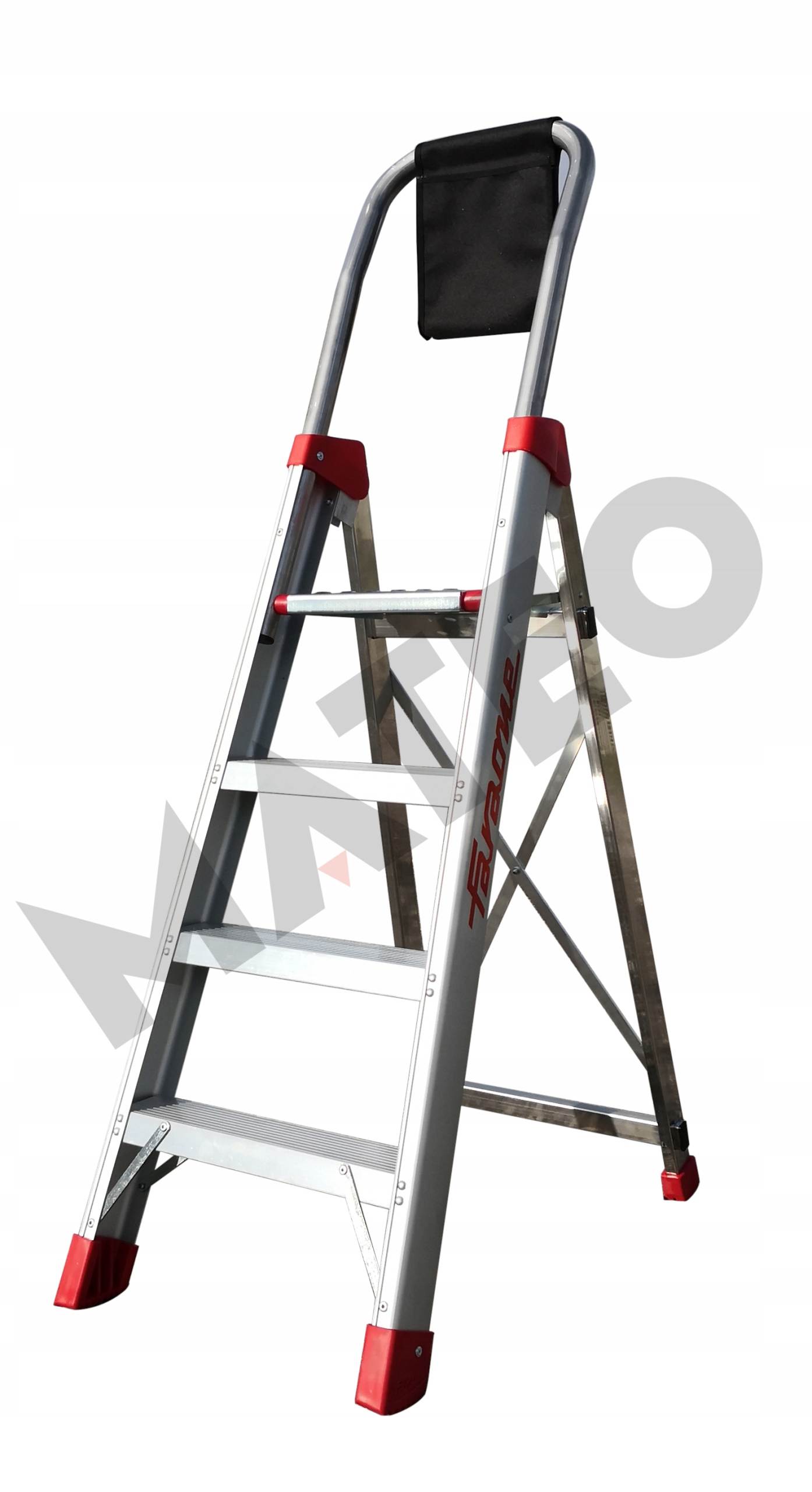 Drabina aluminiowa Profesjonalna Faraone Lady 4 Wysokość robocza 2.87 m