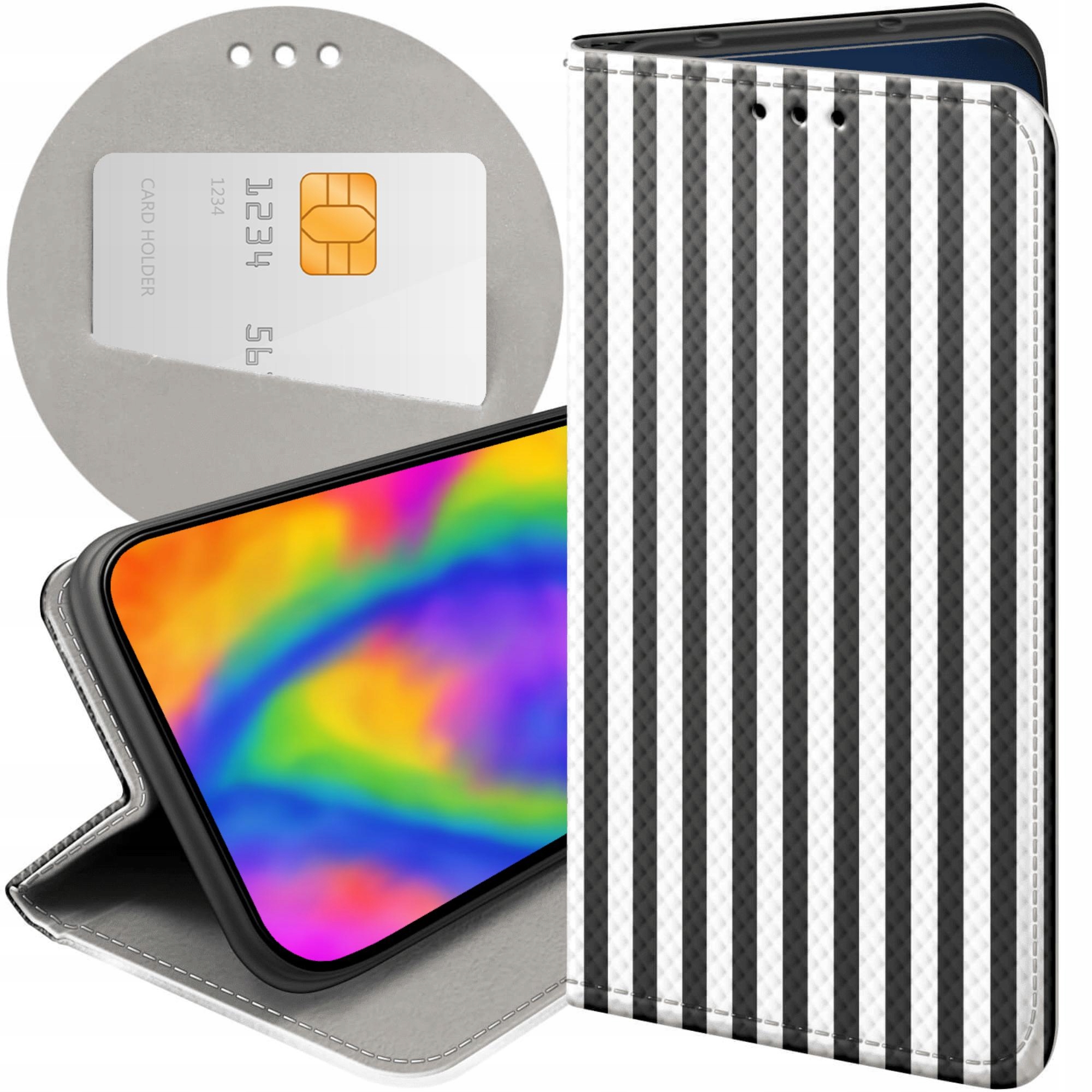 Etui Do Samsung A52 A52 5G A52S A52S 5G Paski Linie Fale Case