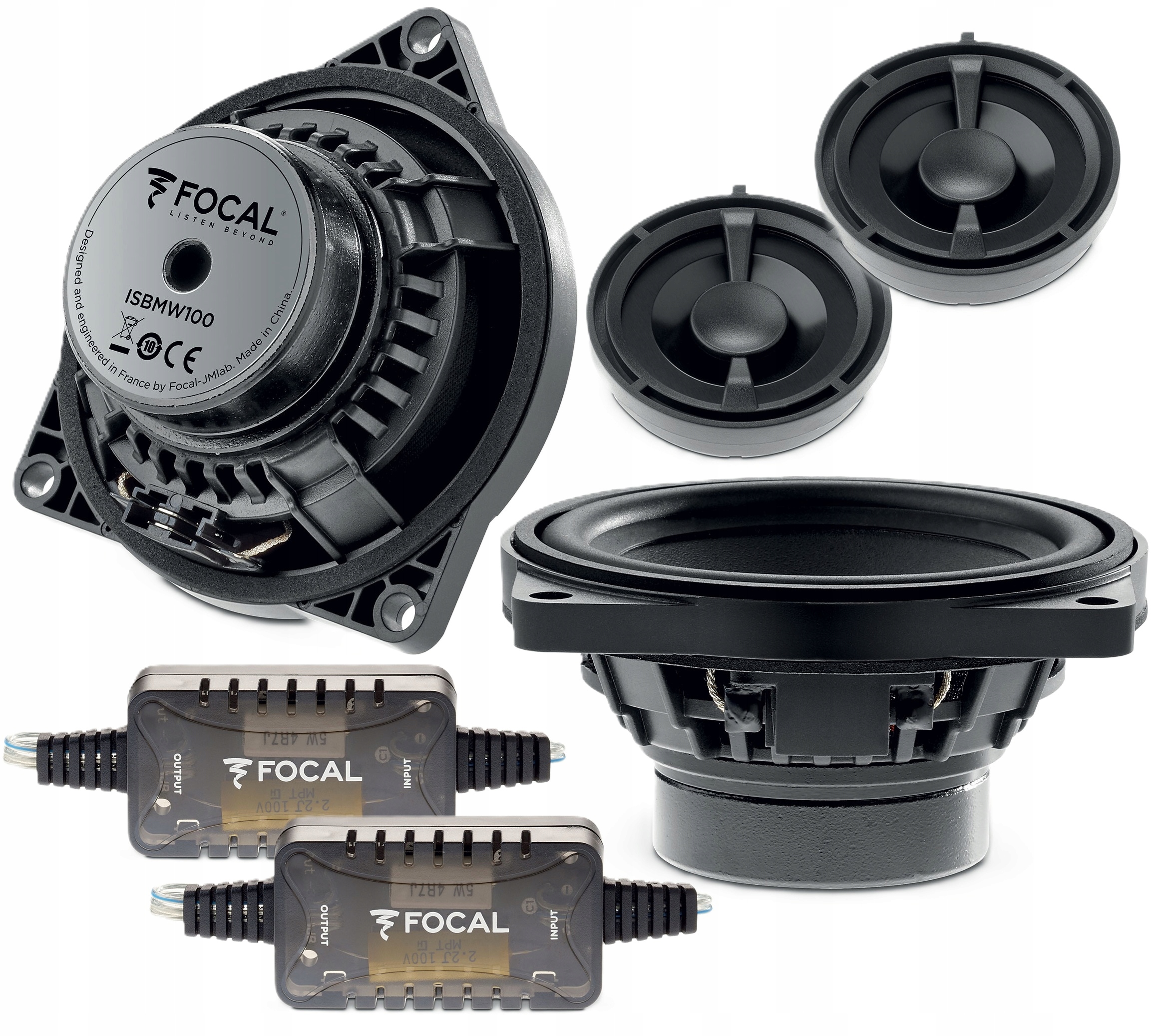 Głośniki Dedykowane Bmw Focal Is Bmw 100 80W Łatwy Montaż Czysty Dźwięk