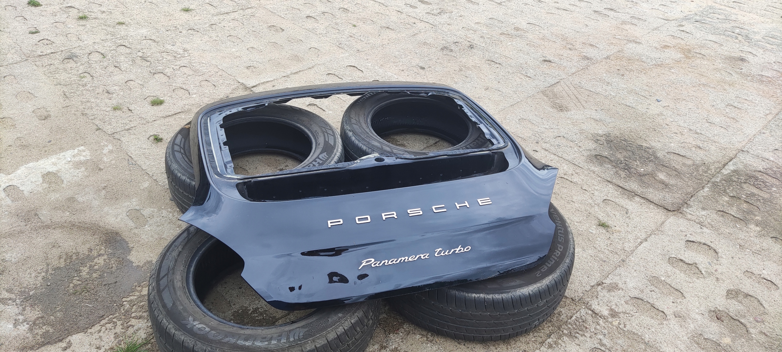 PORSCHE PANAMERA LIFT klapa tylna czarna