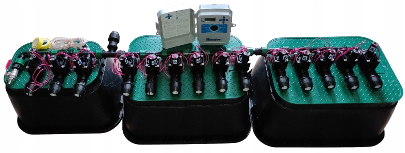 

Zestaw system nawadniania Hunter 14 sekcje zewn.