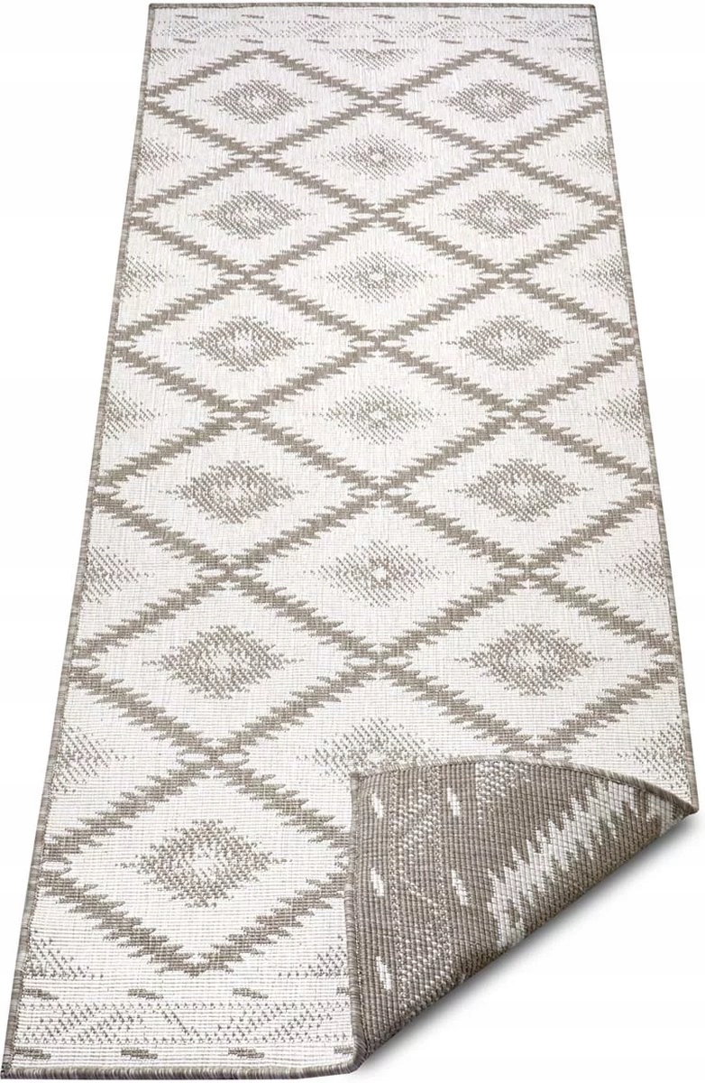 Behúň 80x250 cm, obojstranný, šnúrkový, plocho tkaný na chodbu a predsieň