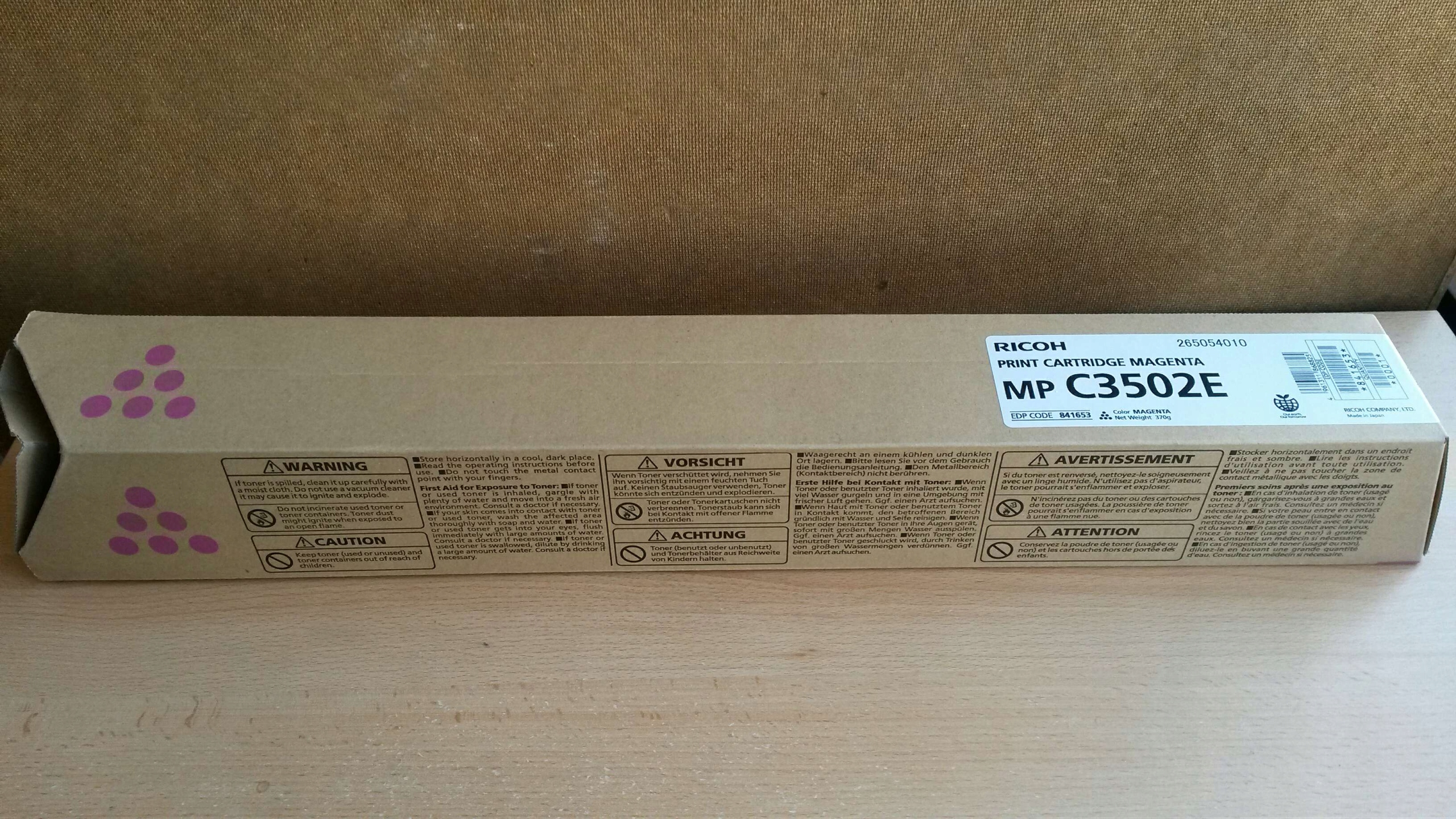 Toner Ricoh TN-514 841653 purpurový (magenta)