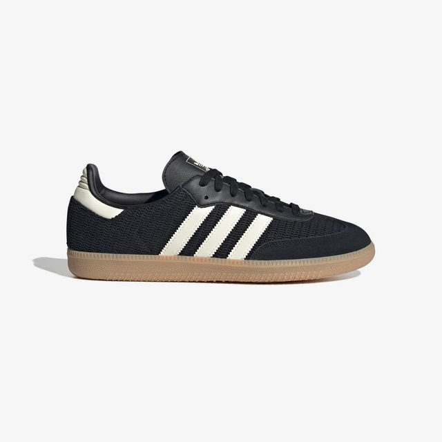 Unisexové boty Adidas Samba Og JQ5141 černé, bavlněné, semišové, velikost 40