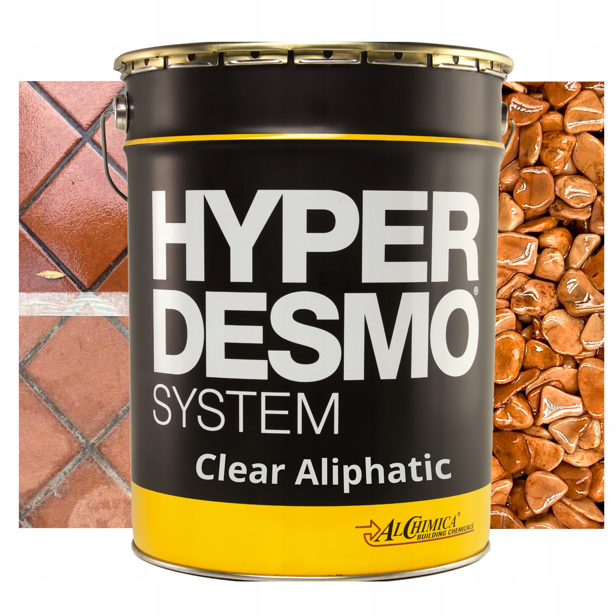 Żywica na Balkon Bezbarwna Kamienny Dywan Hyperdesmo Clear Aliphatic 4L