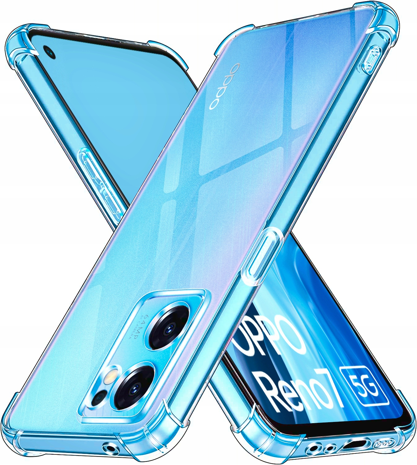 

Etui Pancerne Anti-shock do Oppo Reno 7 5G Szkło