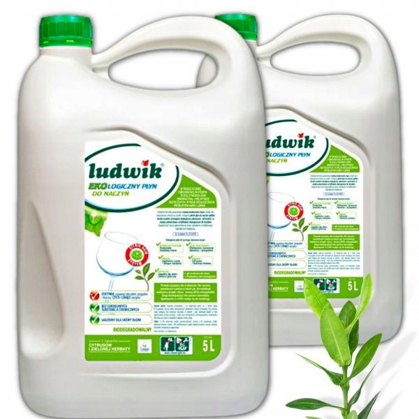 

Płyn do naczyń Ludwik ekologiczny 5l x 2 sztuki
