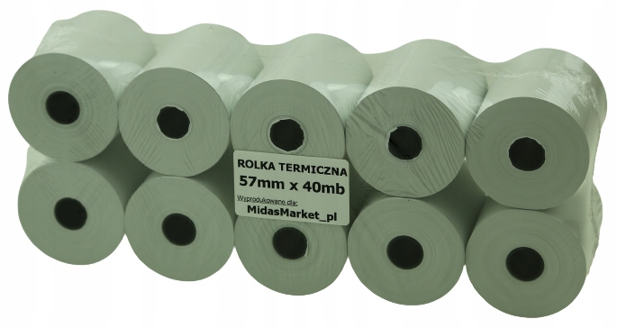 ROLKI KASOWE 57x40 DO DRUKAREK FISKALNYCH ELZAB