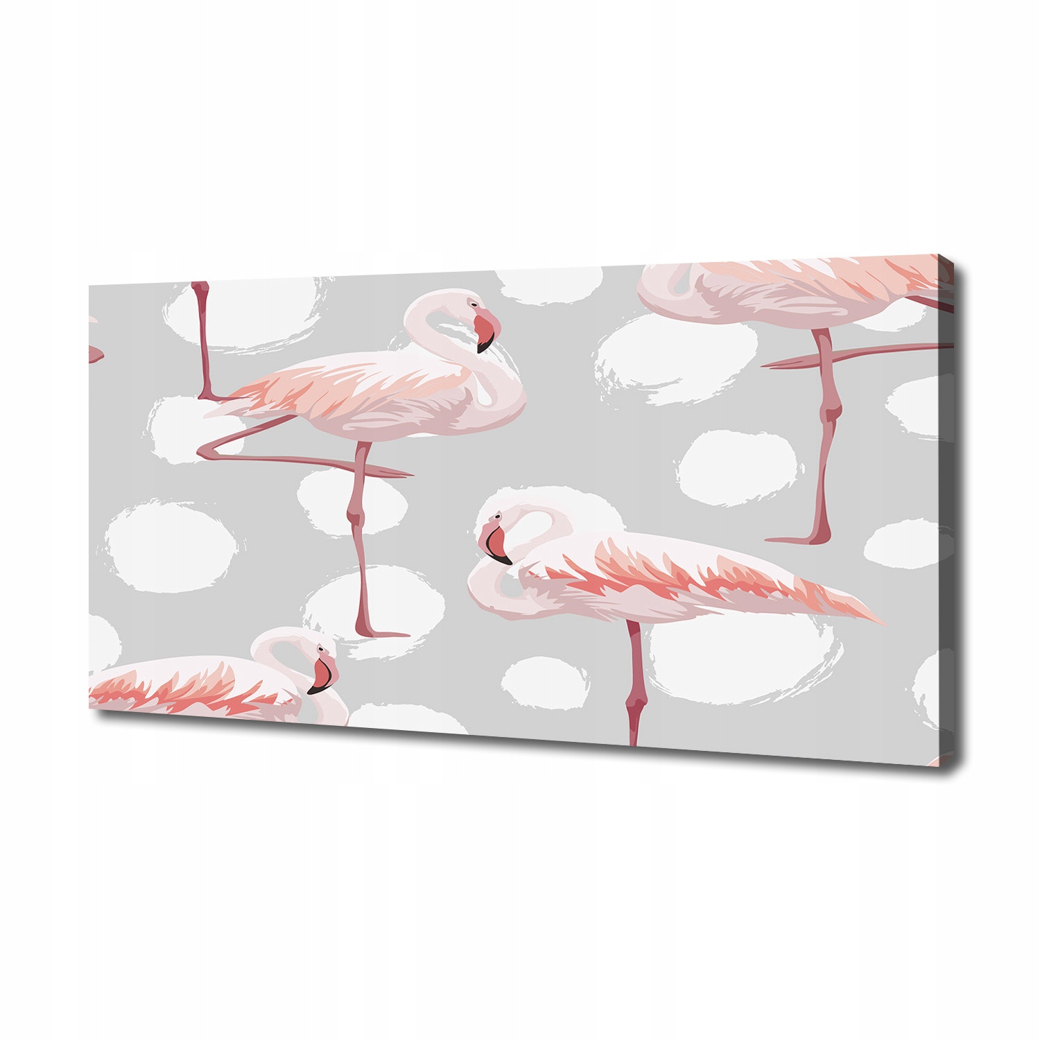 

Foto obraz canvas na ścianę Flamingi 140x70 cm