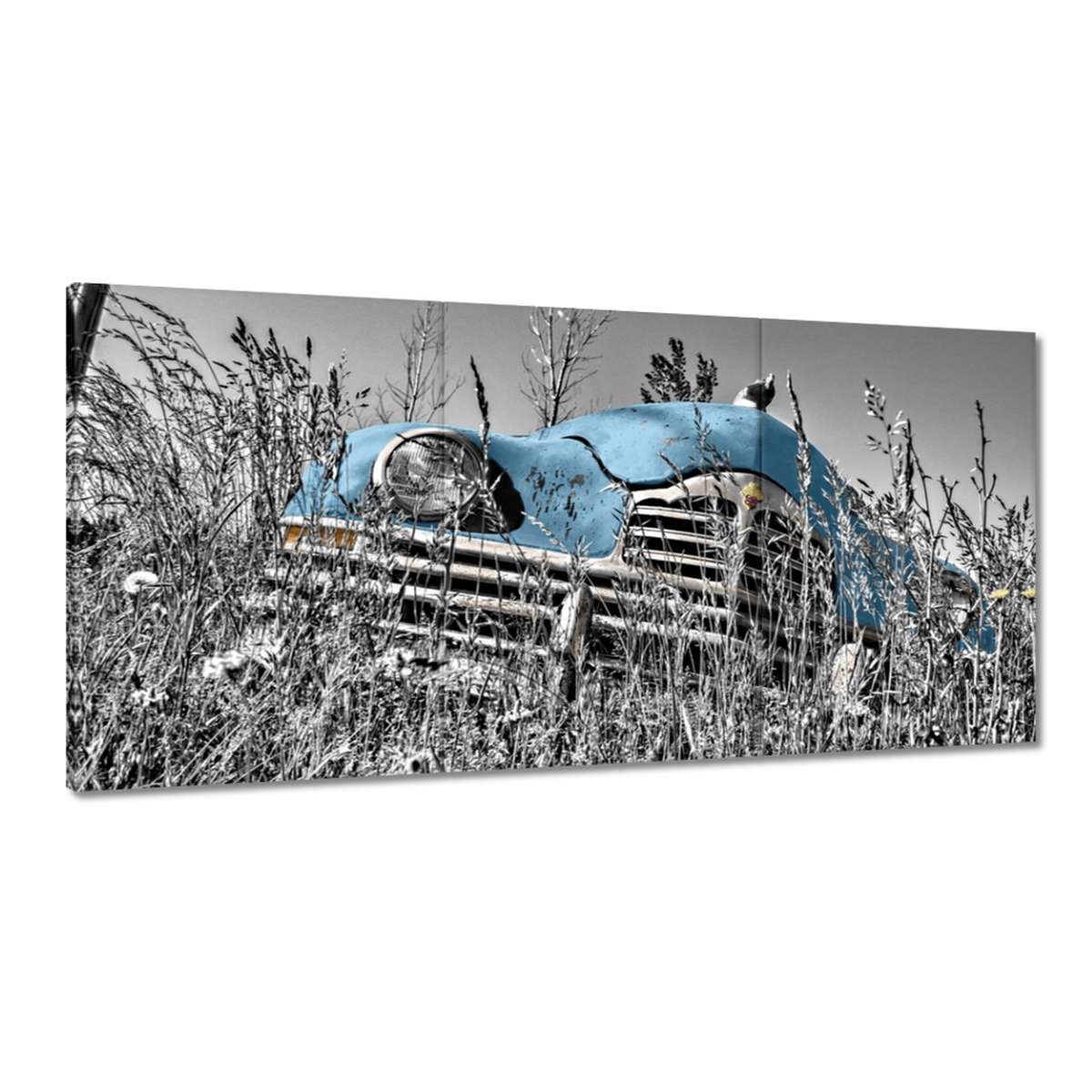 Obrazy 120x60 Světle Modrá Stařec Zabytek