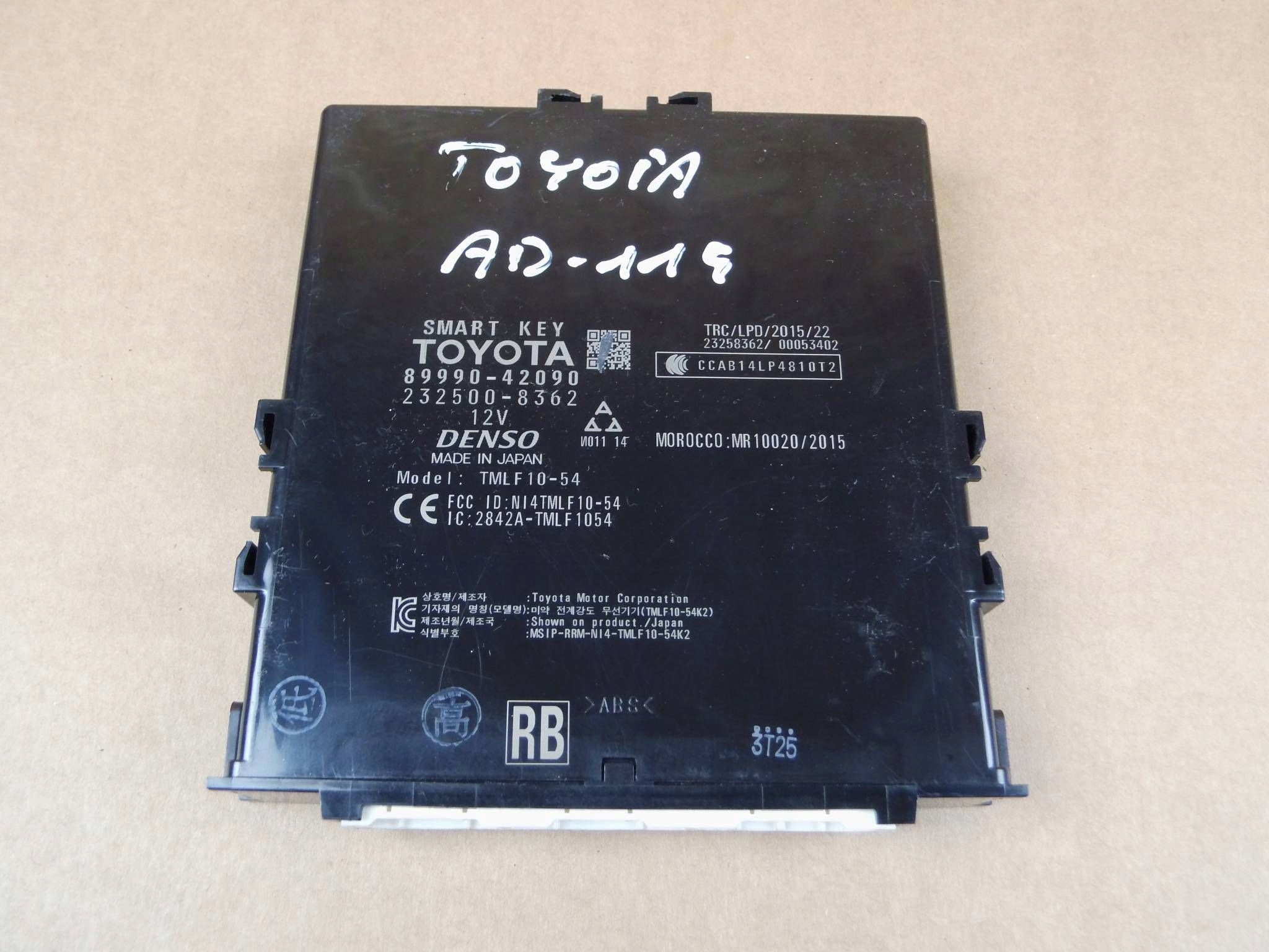 Toyota RAV4 IV module control unit 89990-42090