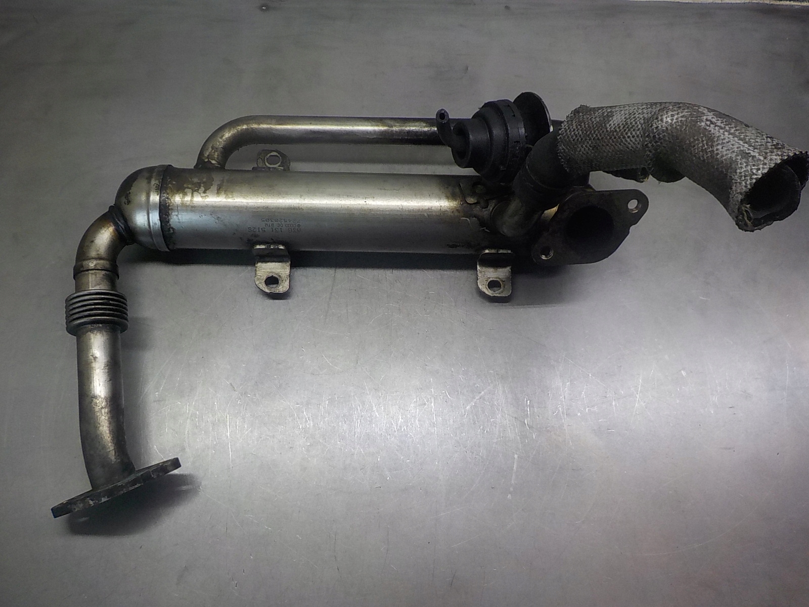VW PASSAT B6 2.0 TDI Abgaskuehler AGR 03G131512S