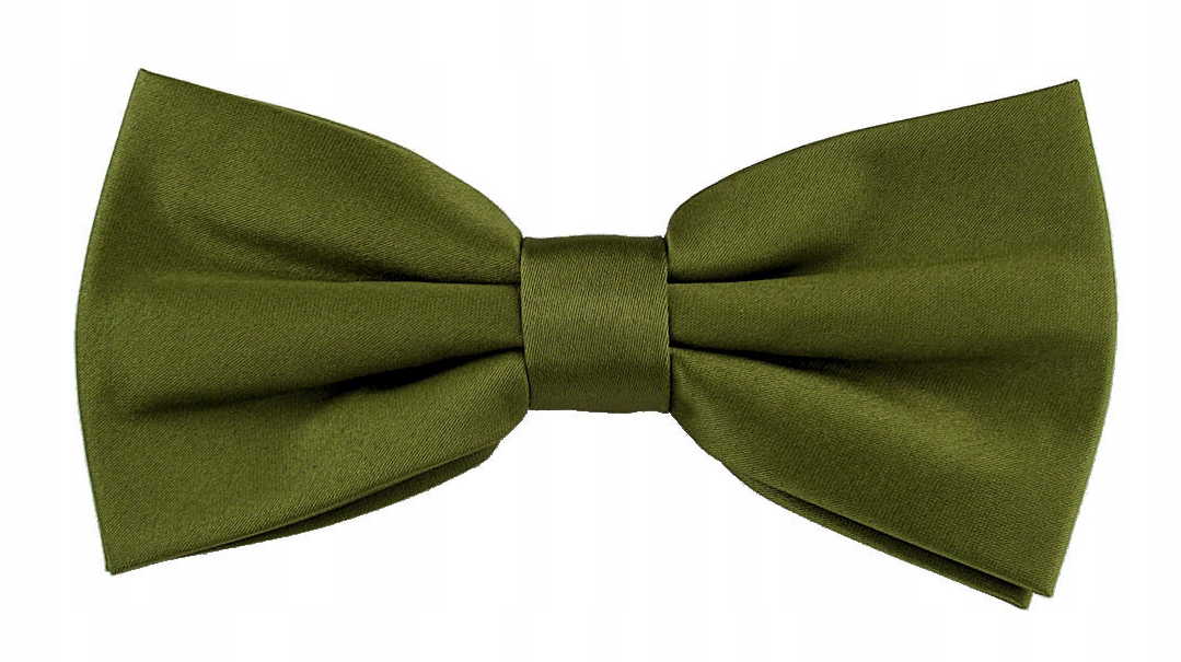 MUCHA MĘSKA MUSZKA MUCHY - ZIELONA OLIWKOWA