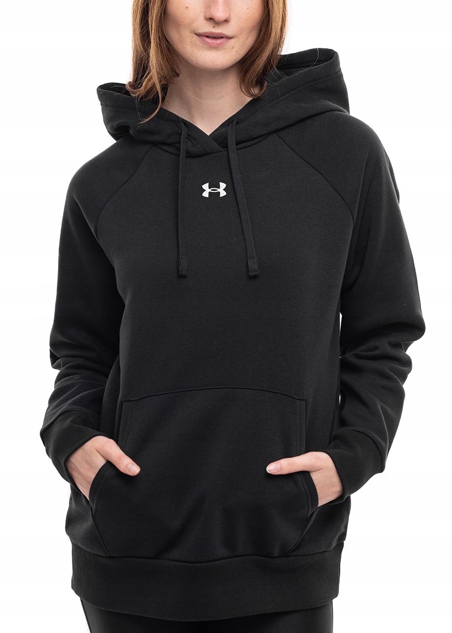 Mikina Under Armour Dresová s kapucí Sportovní bavlněná černá S