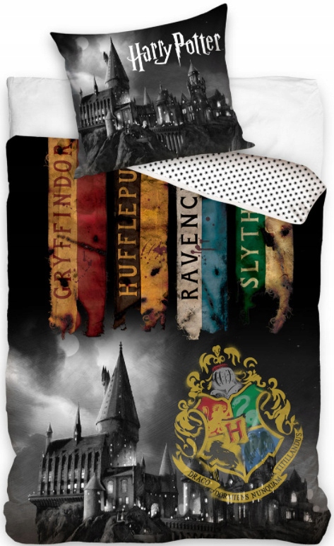 

Harry Potter Hogwart Pościel Młodzieżowa 160x200