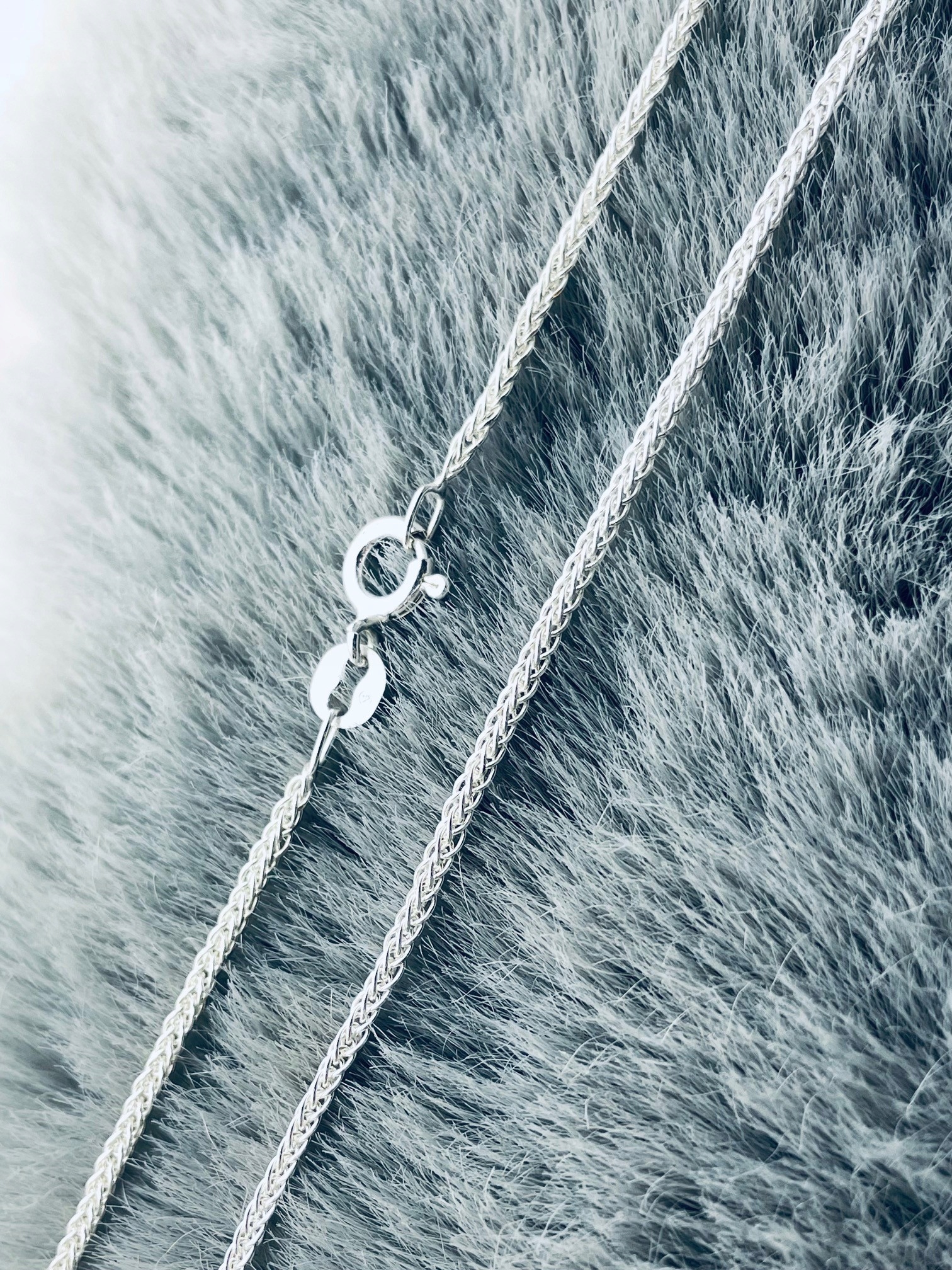 Stříbrný řetízek Lisi Ocas Spiga Klas pšenice