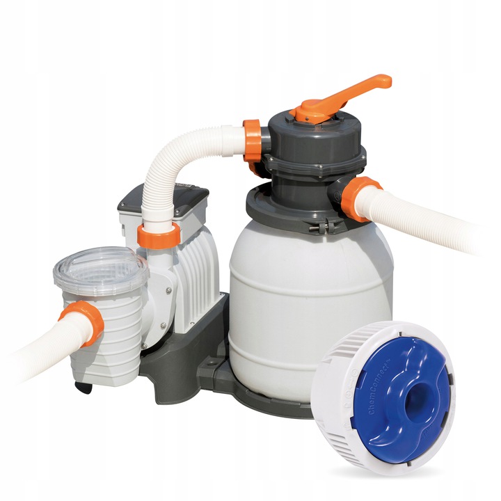 Pompa Piaskowa Filtracyjna Basen Filtr Piaskowy Piasek Pompy 5678 L/h 58497