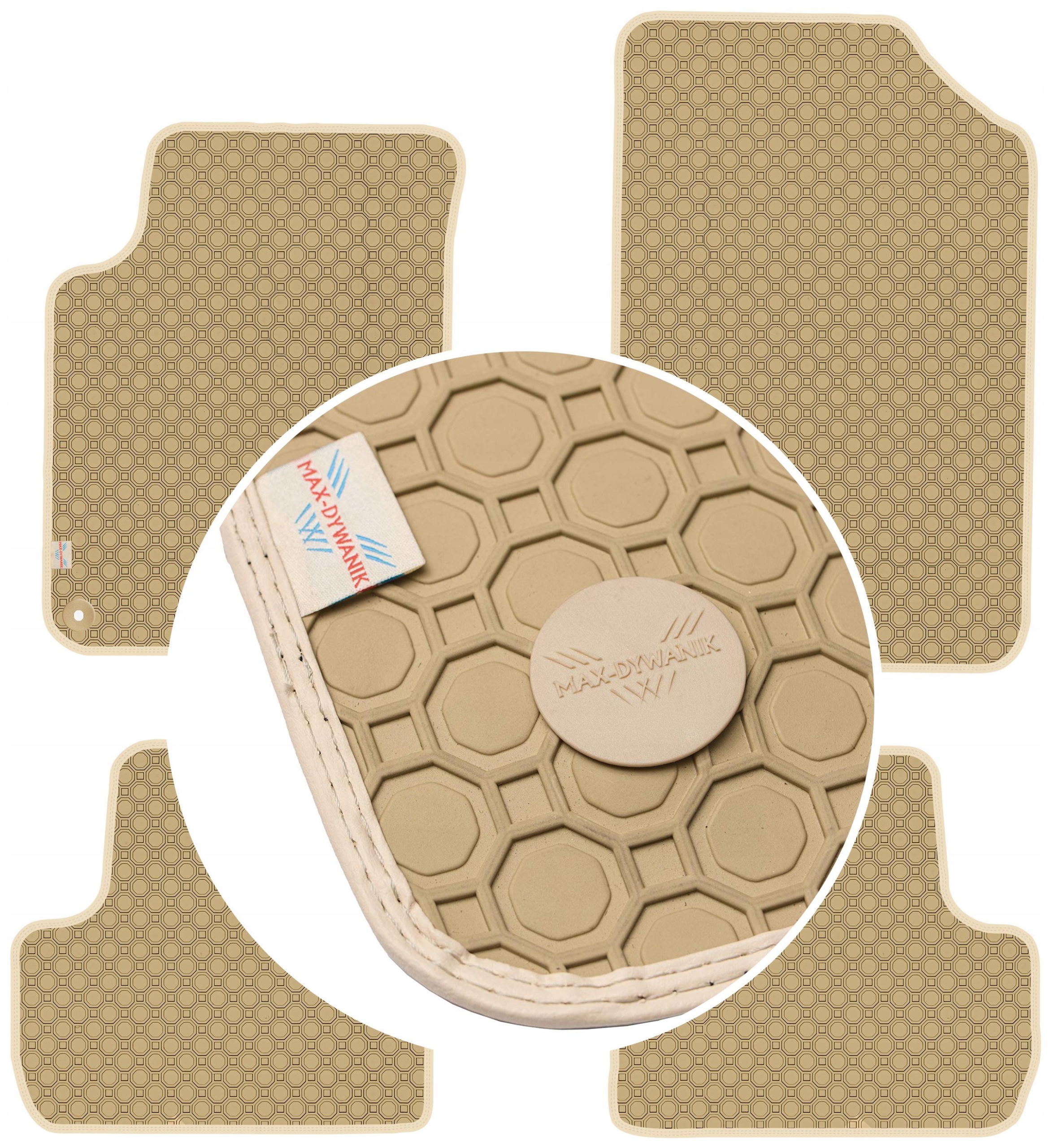 Citroen C3 II 2009-2016 Koberce Béžové